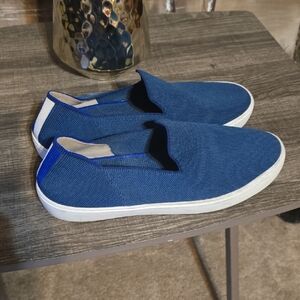 Rothy's  Blue Slip-On Sneakers Shoes